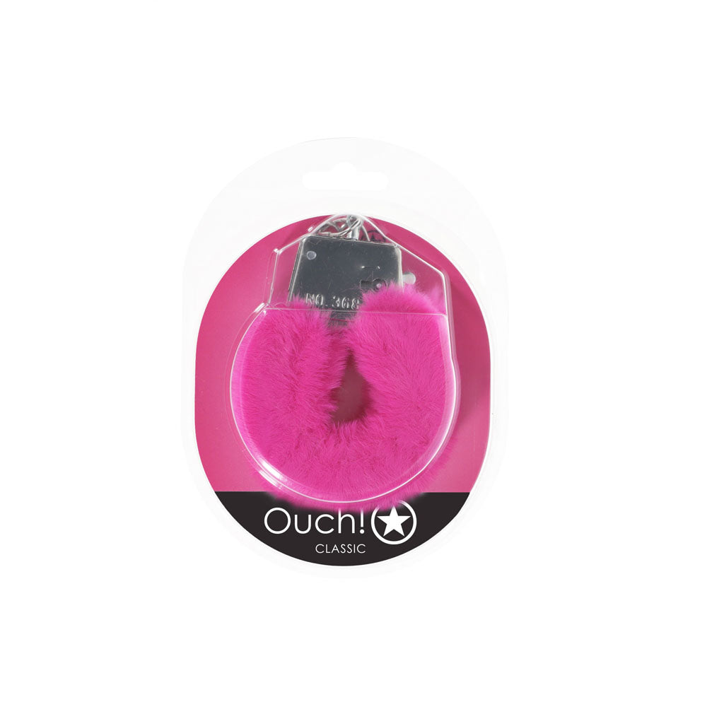 Ouch Classic Fluffy Cuffs – Fluffy Restraints Secondary image