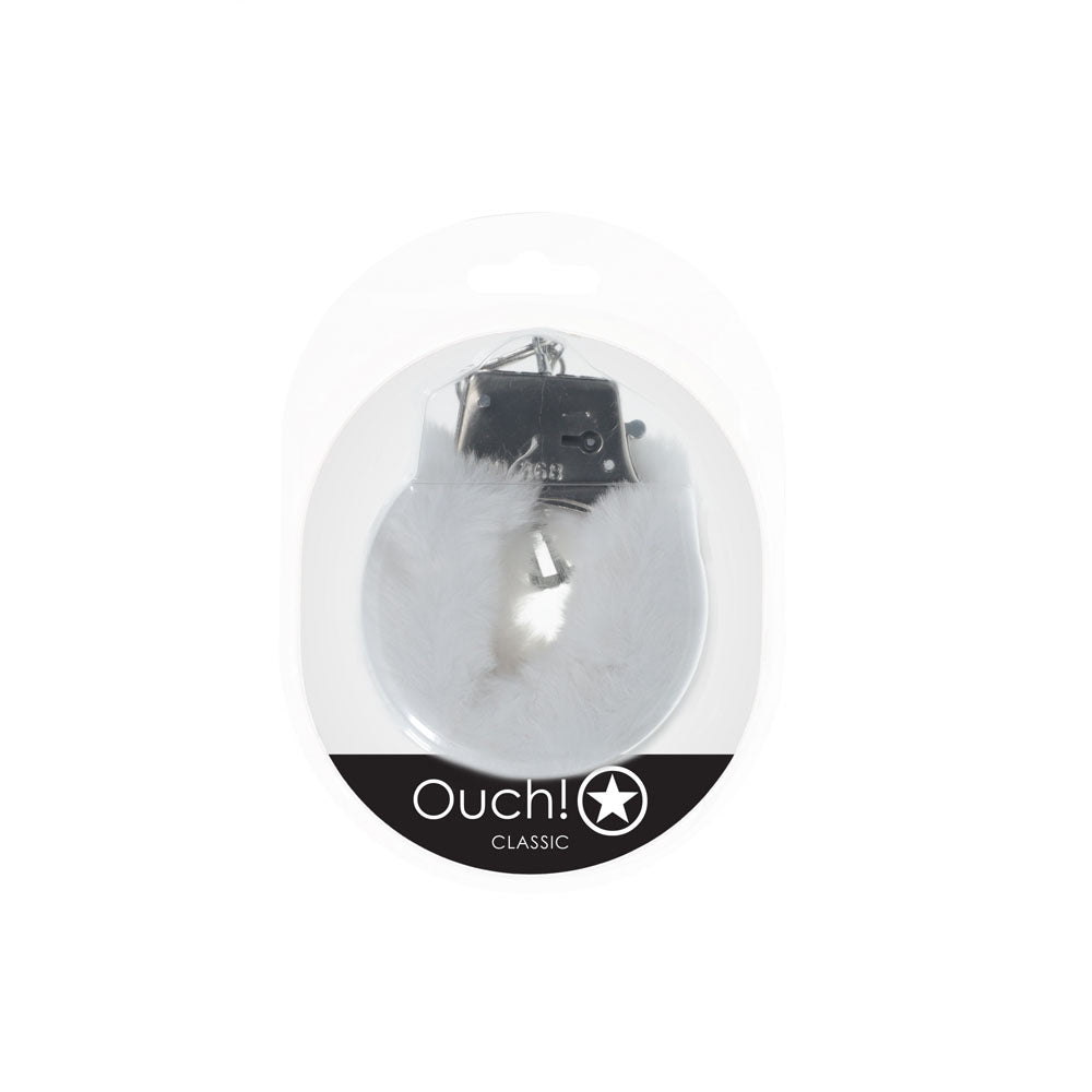 Ouch Classic Fluffy Cuffs – Fluffy Handcuff Restraints > Bondage Gear > Handcuffs