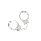 Ouch Classic Metal Cuffs – Metal Handcuff Restraints Silver > Bondage Gear > Handcuffs