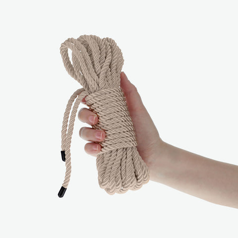 Ouch Bondage Rope 10 Meter Gold Nylon Bondage Rope for Adult Play BONDAGE-TOYS