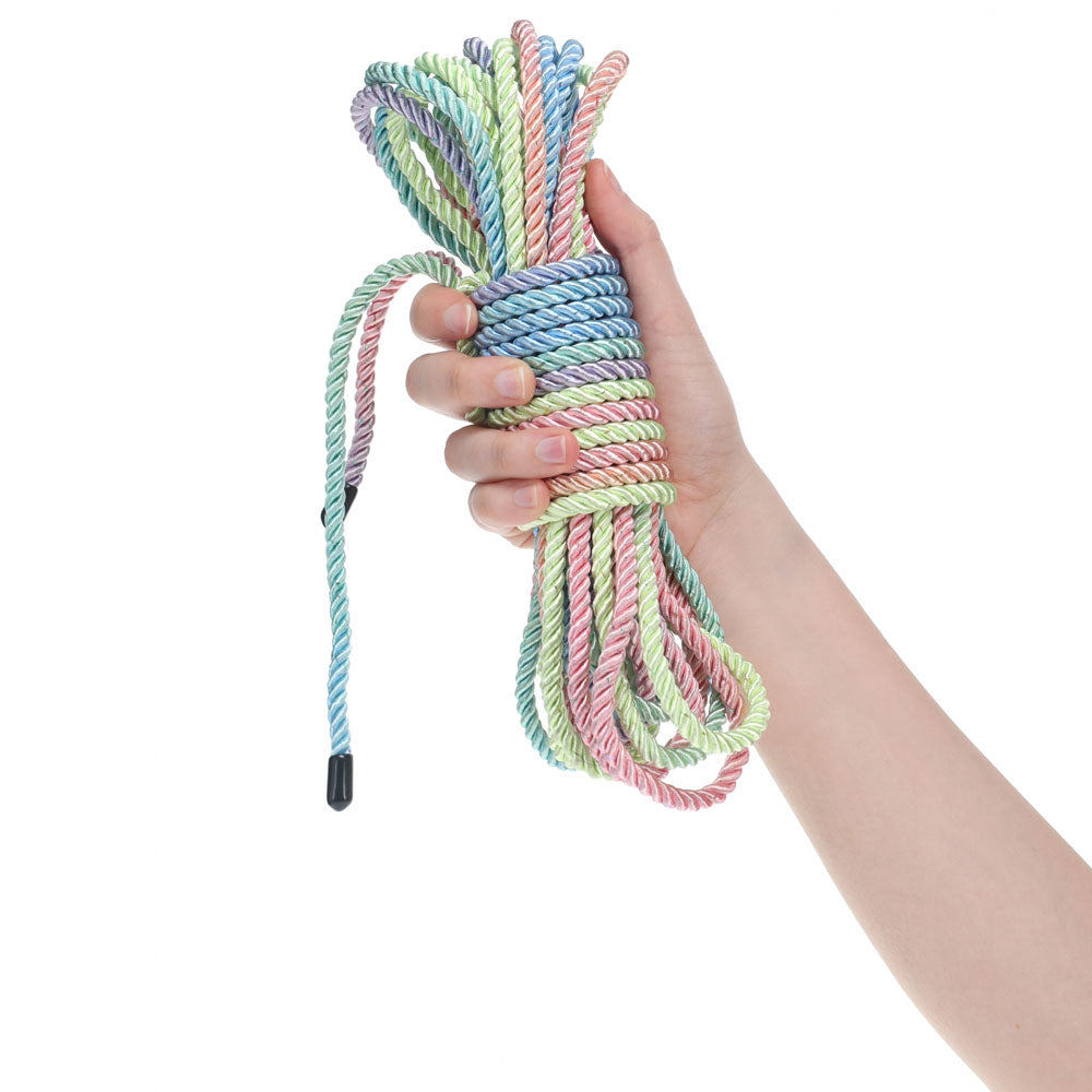 Ouch Bondage Rope (Multicolored) – 10 Meter Nylon Bondage Rope > Bondage Gear > Rope