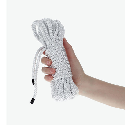 Ouch Bondage Rope 10 Meter Soft Silver Nylon Bondage Rope BONDAGE-TOYS