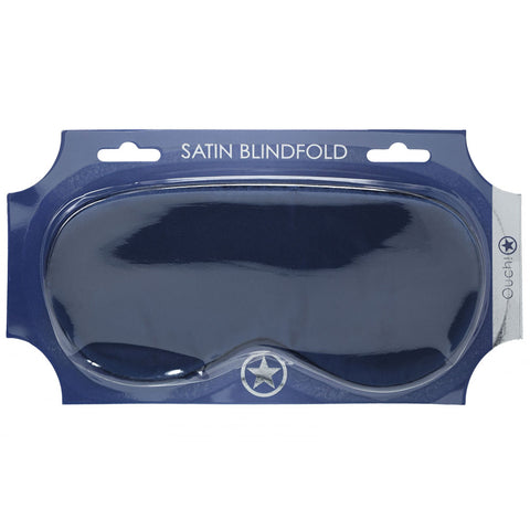 Ouch Satin Mask (Navy) – Luxurious Eye Mask Navy > Bondage Gear > Blindfolds