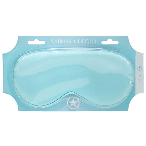 Ouch Satin Mask (Powder) – Luxurious Eye Mask Blue > Bondage Gear > Blindfolds