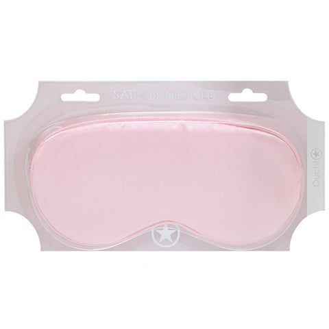 Ouch! Satin Mask (Powder) – Eye Mask Pink > Bondage Gear > Blindfolds