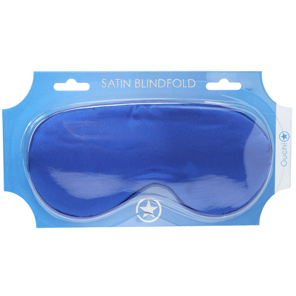Ouch! Satin Mask (Royal) – Luxury Eye Mask Secondary image
