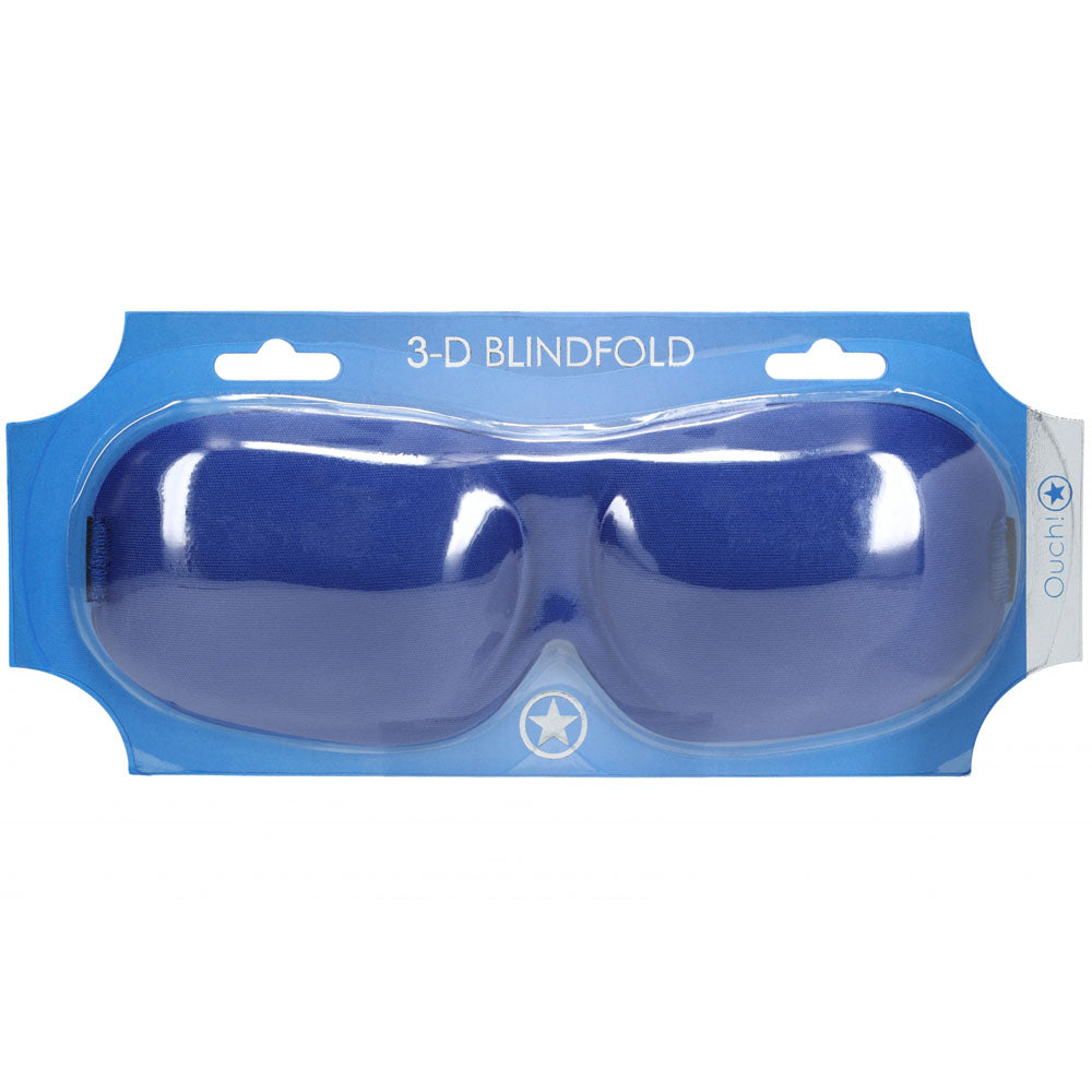 Ouch 3D Mask (Royal) – Luxury Contoured Eye Mask Secondary image