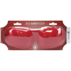 Ouch 3D Mask Luxury Contoured Eye Mask with Outward Curved Eye Pockets Sensory Mask Red > Bondage Gear > Blindfolds