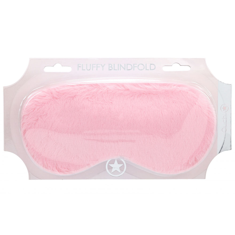 Ouch! Fluffy Mask (Powder Pink) – Fluffy Eye Mask Secondary image