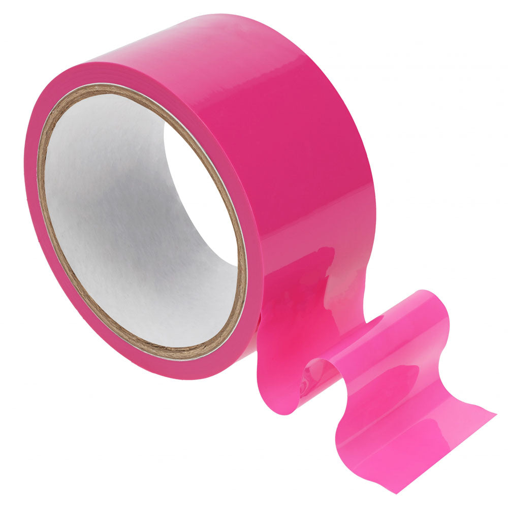 Ouch PVC Non-Stick Tape – 20 Metre Bondage Tape Pink > Bondage Gear > Tape Main image