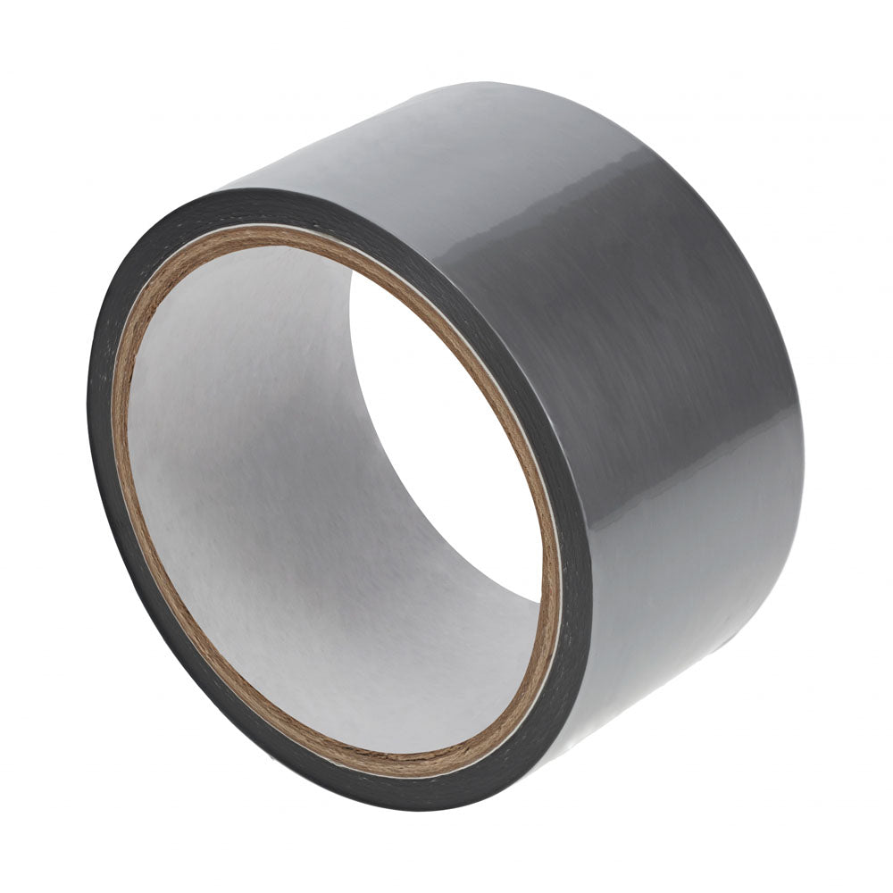 Ouch! Silver PVC Non-Stick Bondage Tape – 20 Metres Restraint Tape Secondary image
