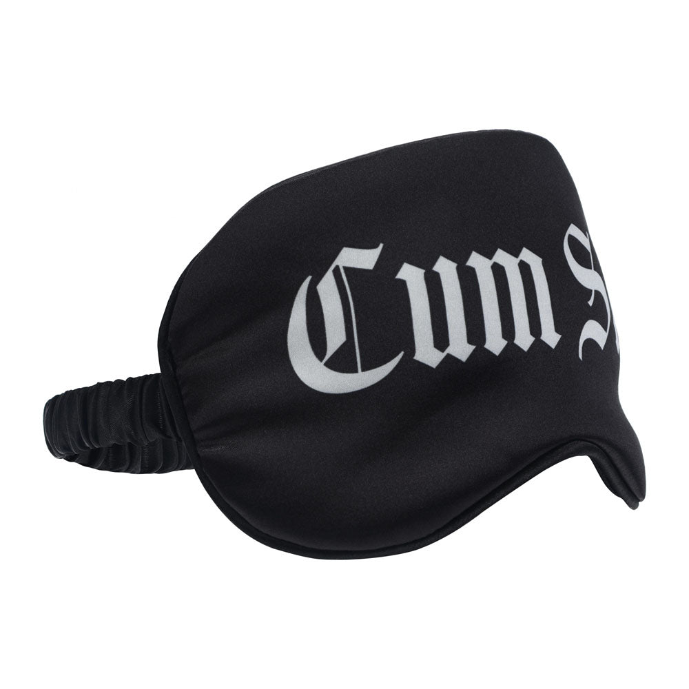 Ouch Satin Mask – "Cum Slut" Printed Luxurious Eye Mask > Bondage Gear > Blindfolds