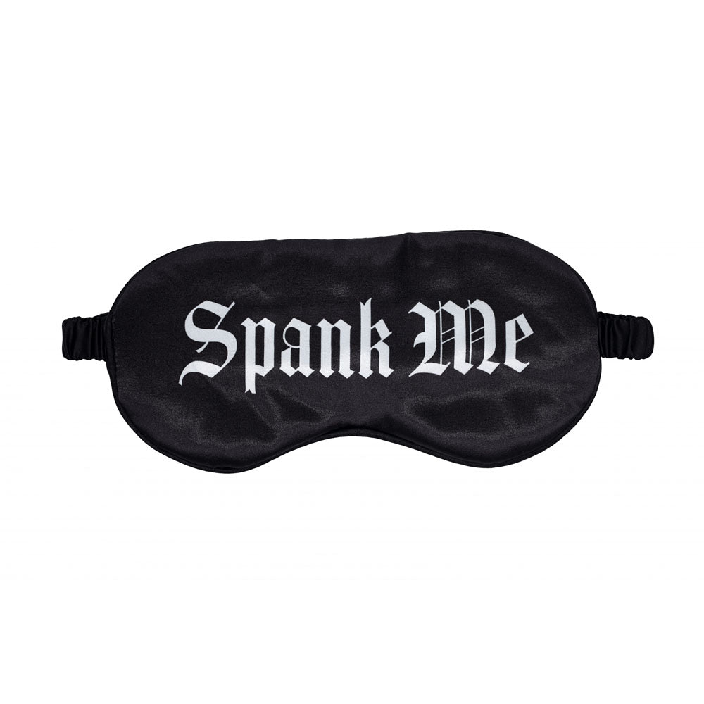 Ouch! Satin Mask – "Spank Me" Printed Eye Mask > Bondage Gear > Blindfolds