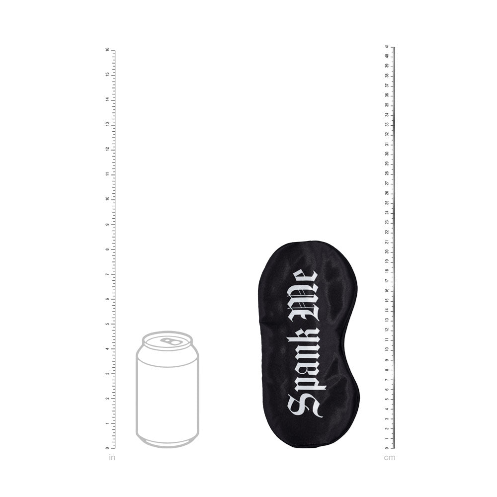 Ouch! Satin Mask – "Spank Me" Printed Eye Mask > Bondage Gear > Blindfolds