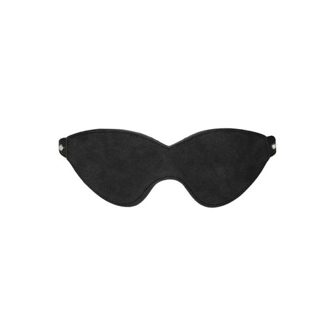 Ouch Diamond Studded Eye Mask - Faux Leather Adult Accessory Masks