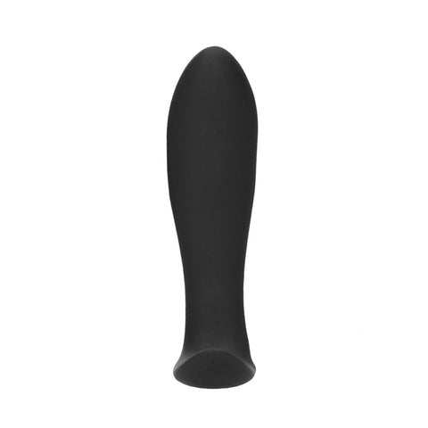 Ouch E-Stim And Vibrating Butt Plug With Wireless Remote 12.3 Cm USB Rechargeable Black E-STIM TOYS