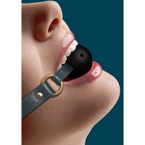 Ouch Halo Breathable Ball Gag Mouth Restraint for BDSM Play Gags