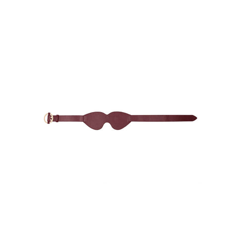 Ouch Halo Eyemask Burgundy Eye Mask for Sensory Deprivation and BDSM Play Masks