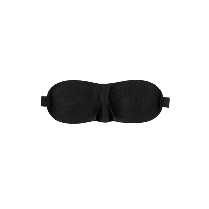 Ouch White Satin Curvy Eye Mask Eye Restraint > Bondage Gear > Masks