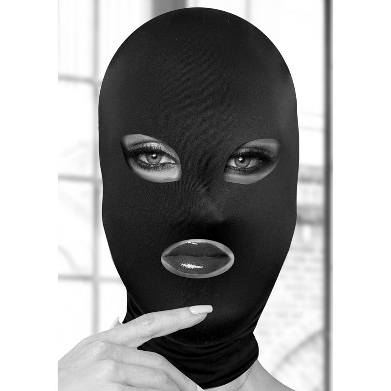 Ouch Subversion Mask with Open Mouth – Comfortable Hood > Bondage Gear > Bondage Hoods