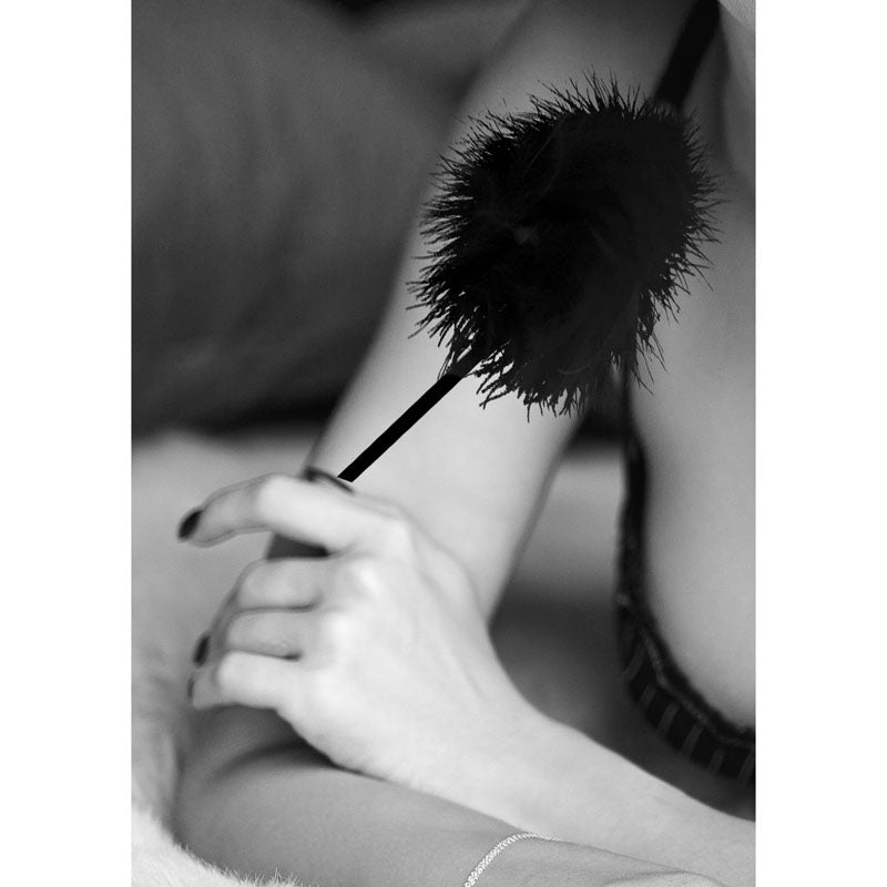 Ouch! White Feather Tickler – Feather Crop Secondary image