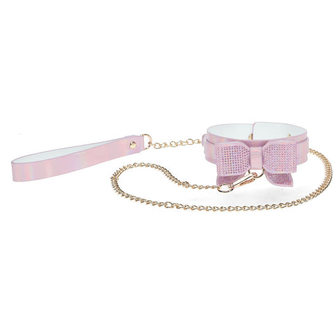 Ouch Paris Collection Collar with Leash Set for Elegant Pet Control > Bondage Gear > Collars