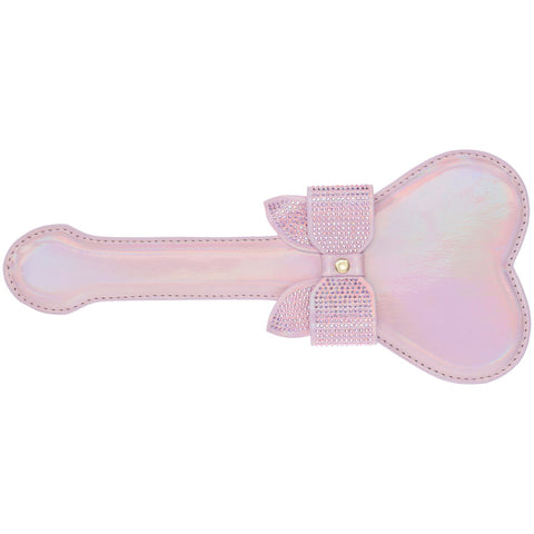 Ouch Paris Collection Paddle for BDSM Play with Durable Bonded Leather and Iridescent Hardware > Bondage Gear > Paddles