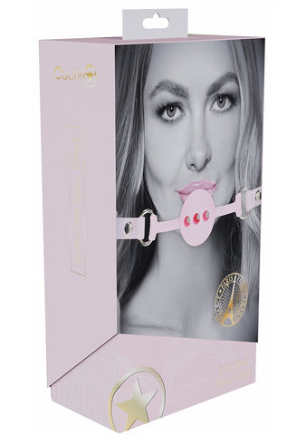 Ouch Paris Collection Silicone Ball Gag Pink Gags