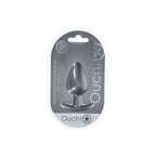 OUCH Anal Plug Large 8.9 cm Gun Metal Grey Butt Plug > Anal Range > Butt Plugs