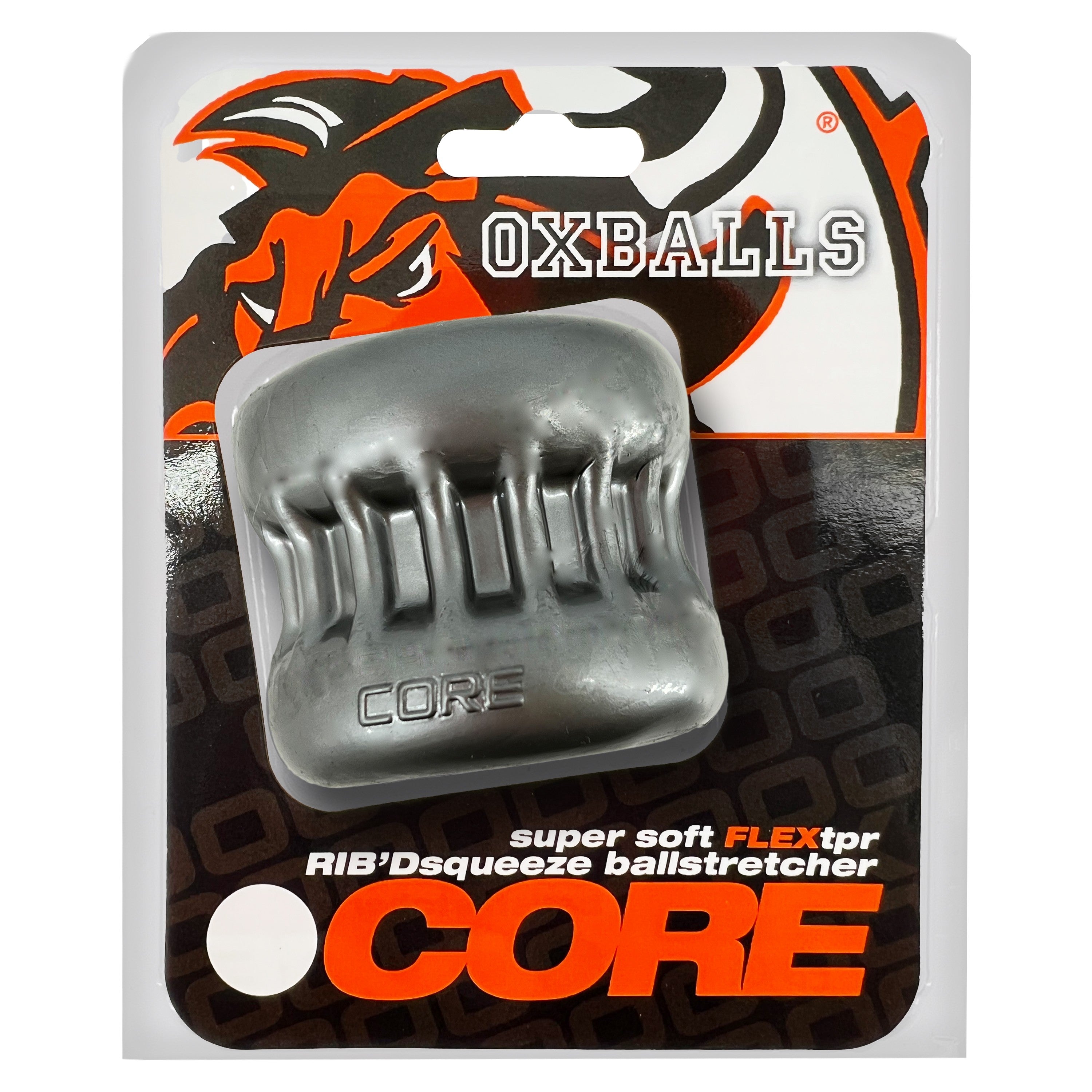 Core Grip Squeeze Ball Stretcher in Black > Sex Toys For Men > Ball Stretchers