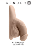 Gender X 4 Inch Silicone Packer Light – Realistic Silicone Packer > Gender > Packers