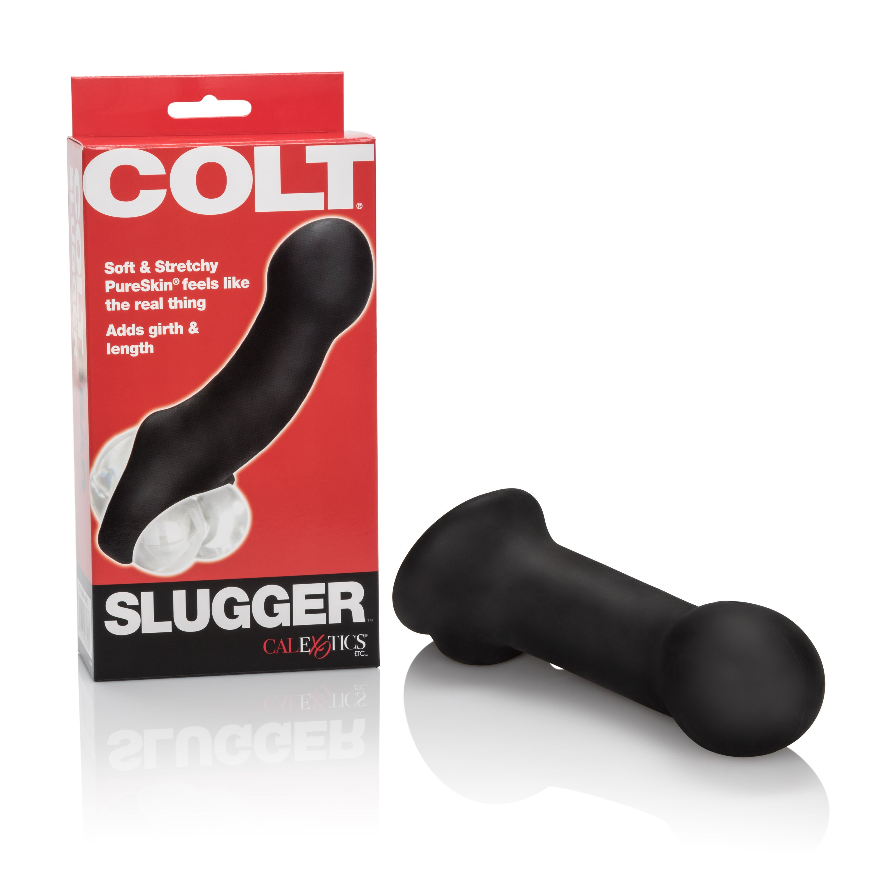 Colt Slugger – Soft Stretchy Sleeve Extension 6.25 Inch Girth Enhancer > Sex Toys For Men > Penis Sleeves