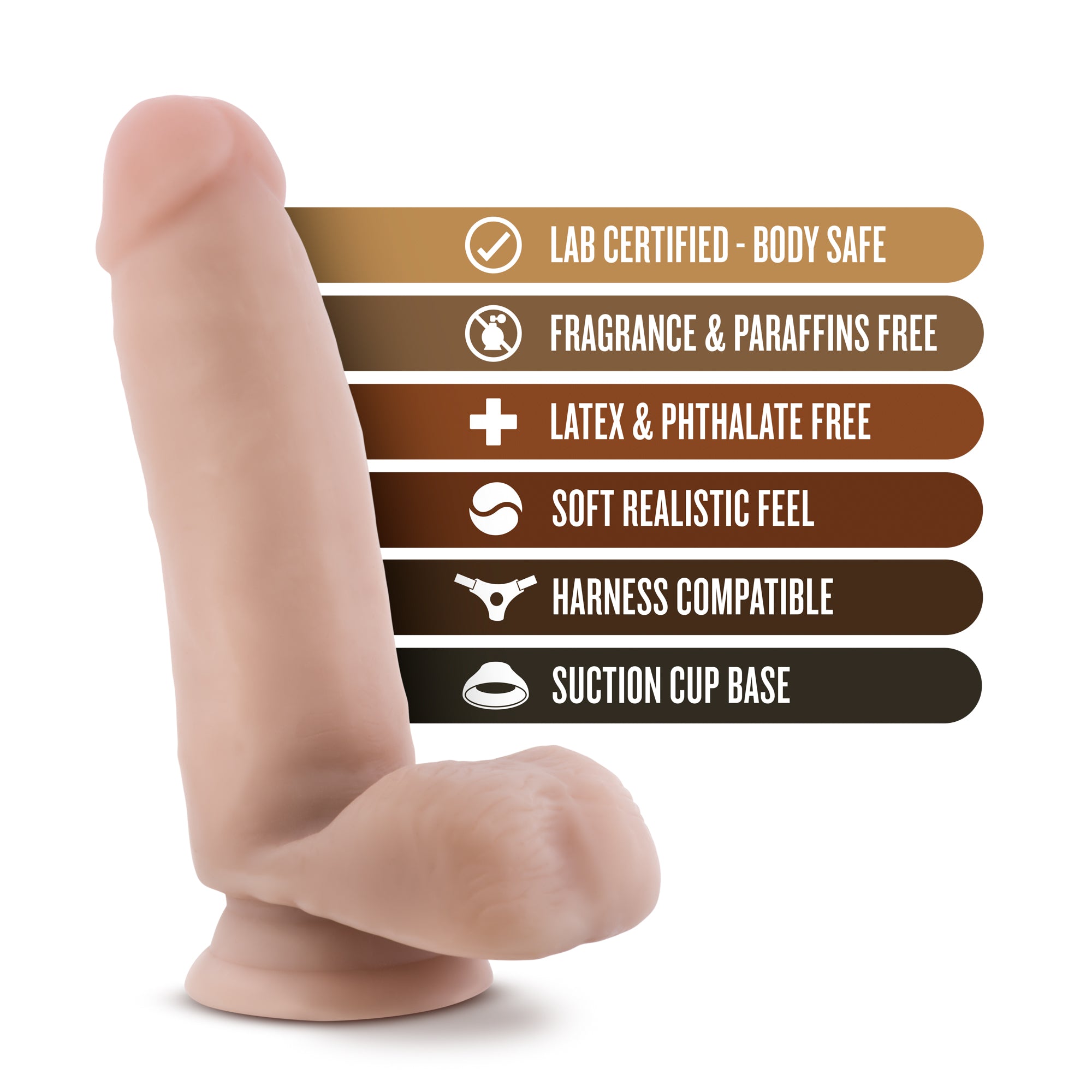 Coverboy The Surfer Dude 17.8 Centimeter 7 Inch Dong Dongs Realistic