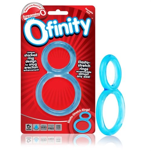Ofinity Double Erection Ring – Stretchy Silicone Adjustable Cock Ring > Cock Ring > Single