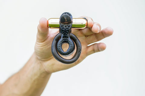 Maia Jayden Vibrating Cock and Ball Rings Rose Gold > Cock Ring > Vibrating