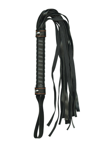 Orange Is The New Black Whip It Black Flogger Whip Whips & Paddles