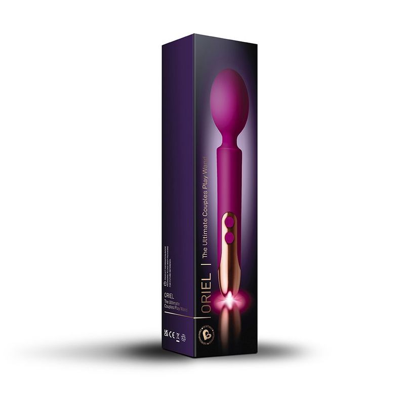 Oriel Fuchsia Wand Massager - Compact and Stylish Design > Sex Toys > Massage Wands