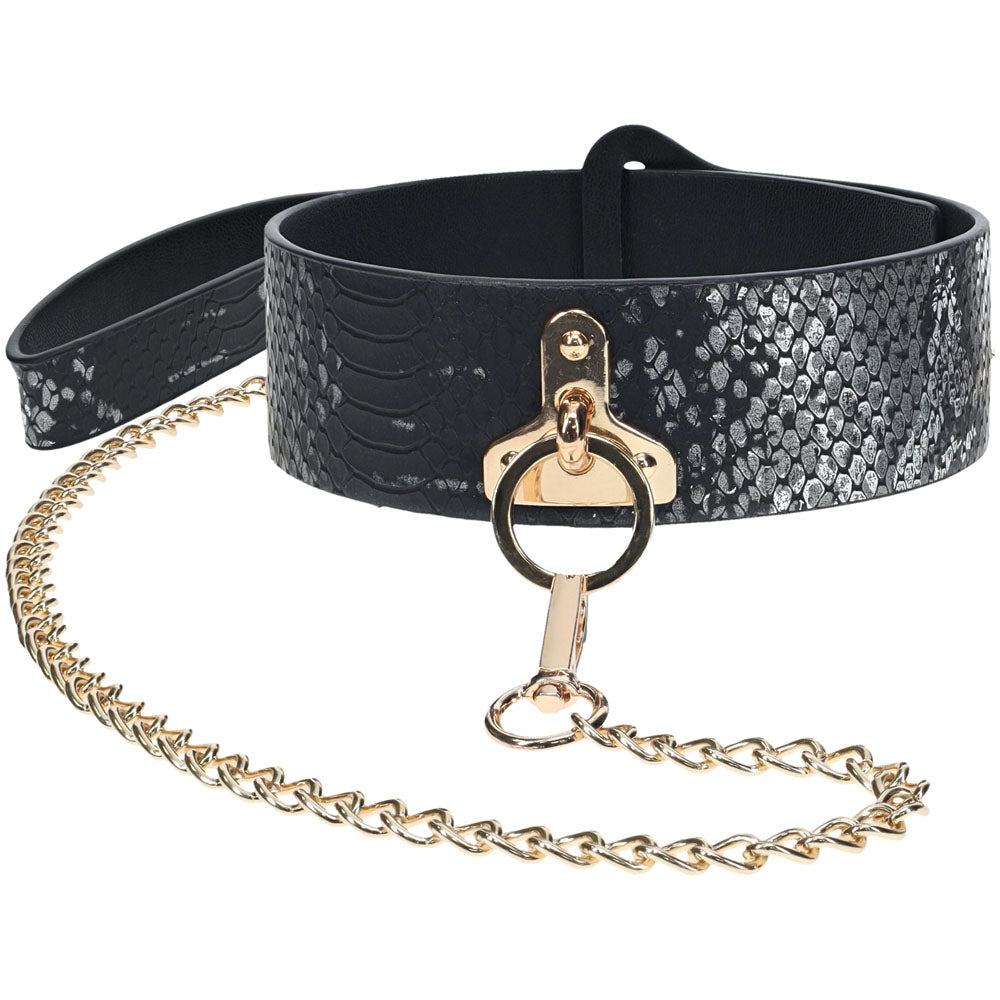 Ouch Florence Collection Collar with Leash Set > Bondage Gear > Collars & Leashes