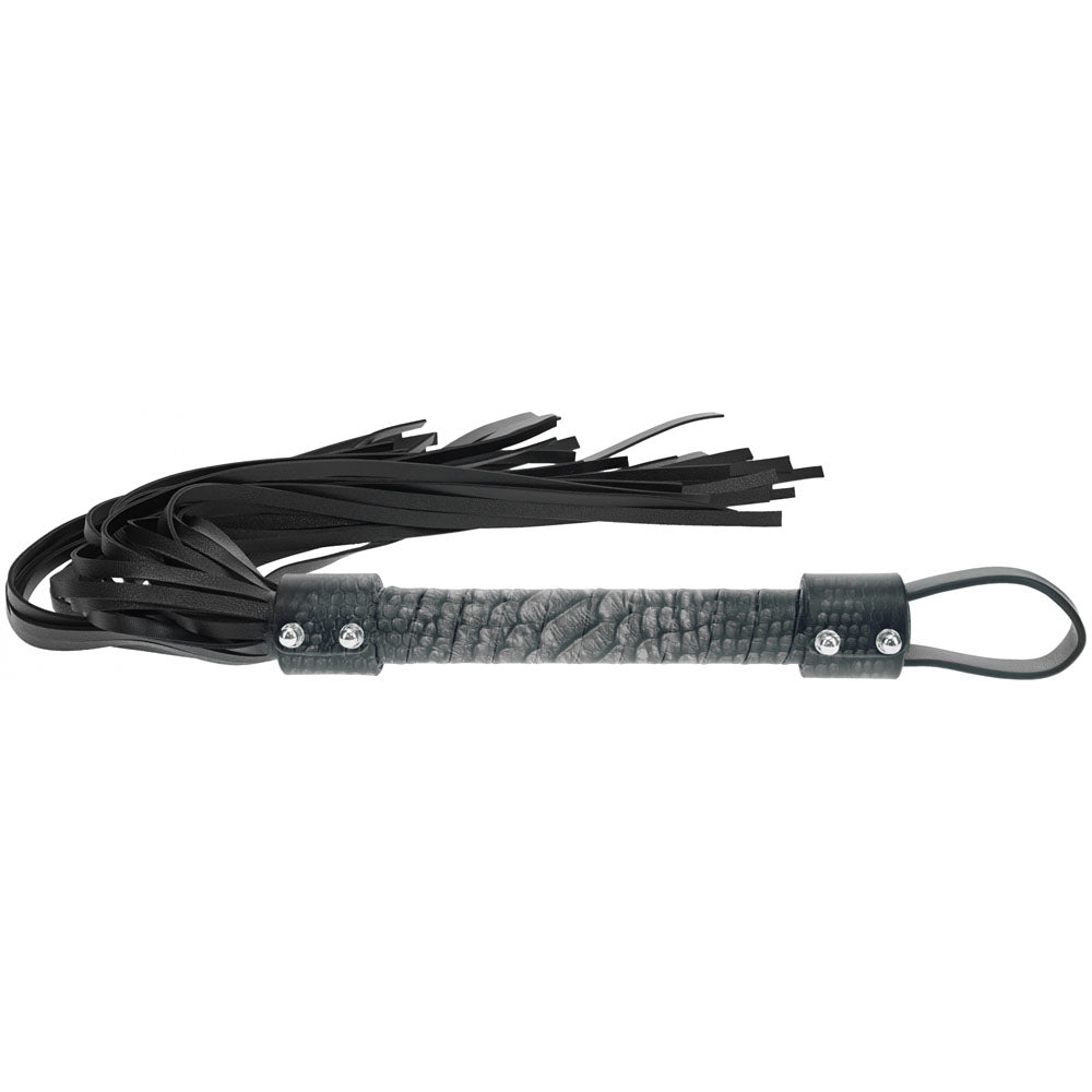 Ouch Florence Collection Flogger High Quality Bonded Leather Secondary image