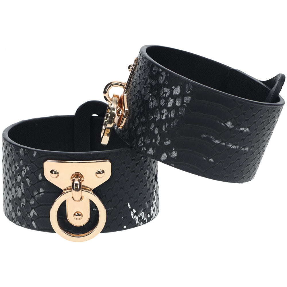 Ouch Florence Collection Handcuffs High Quality Bonded Leather Secondary image