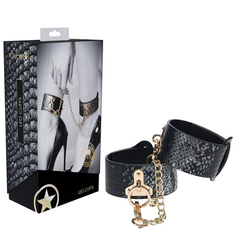 Ouch Florence Collection Leg Cuffs Elegant Ankle Restraints > Bondage Gear > Restraints