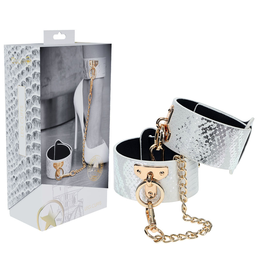 Ouch Florence Collection Leg Cuffs for Stylish Restraint and Comfort > Bondage Gear > Restraints
