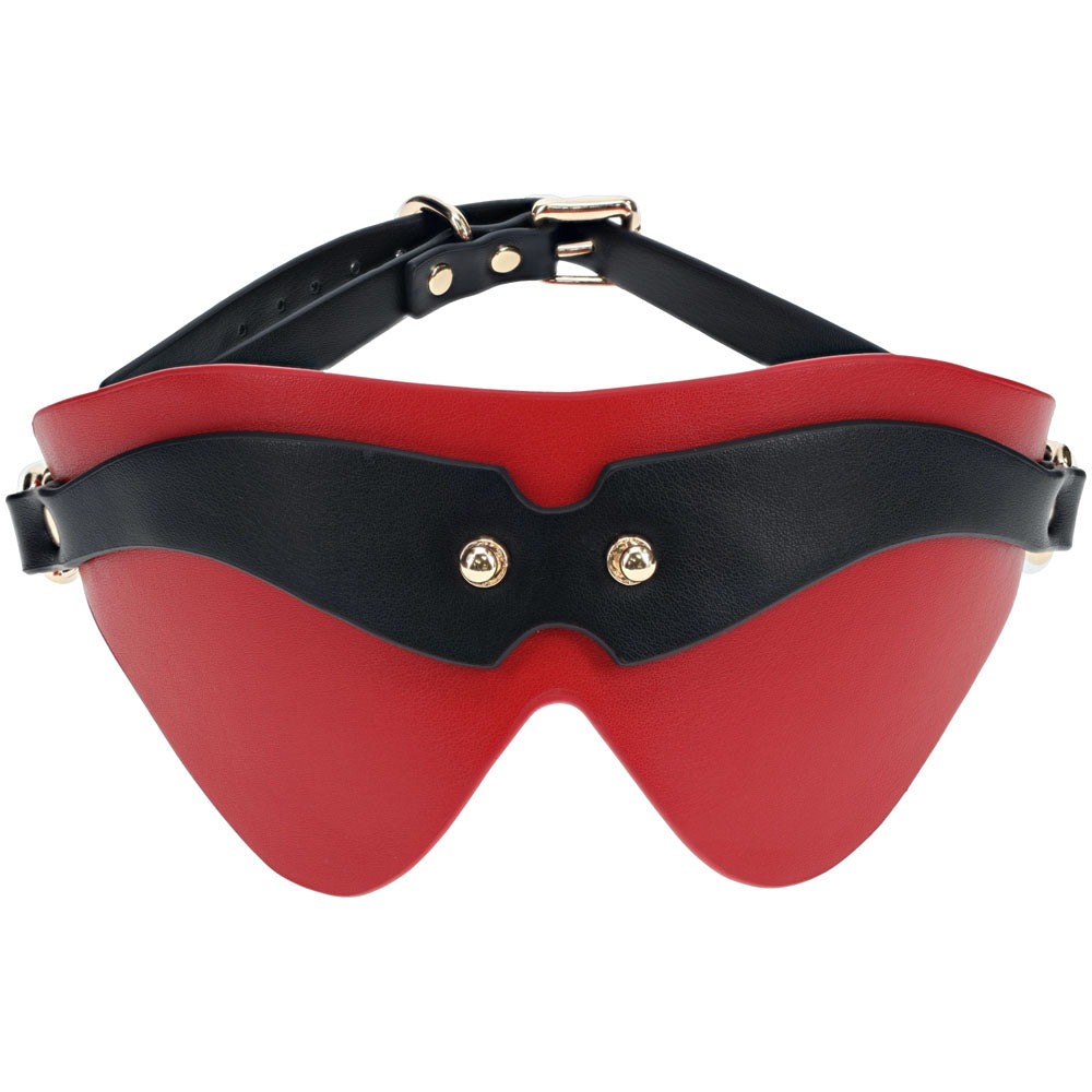 Ouch Milan Collection Bonded Leather Blindfold Sensory Play Accessory > Bondage Gear > Blindfolds Main image