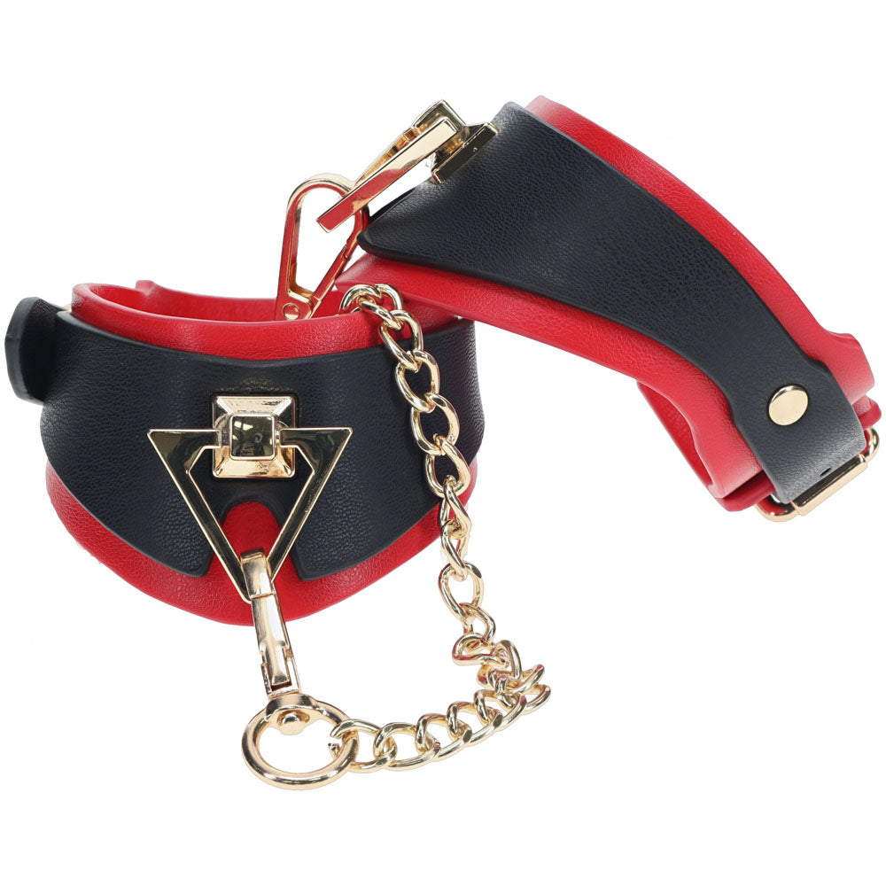 Ouch Milan Collection Handcuffs High Quality Bonded Leather Chic Design > Bondage Gear > Handcuffs