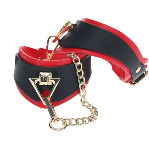Ouch Milan Collection Leg Cuffs for Elegant Playful Adventures > Bondage Gear > Restraints