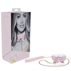 Ouch Paris Collection Collar with Leash Set > Bondage Gear > Collars & Leashes