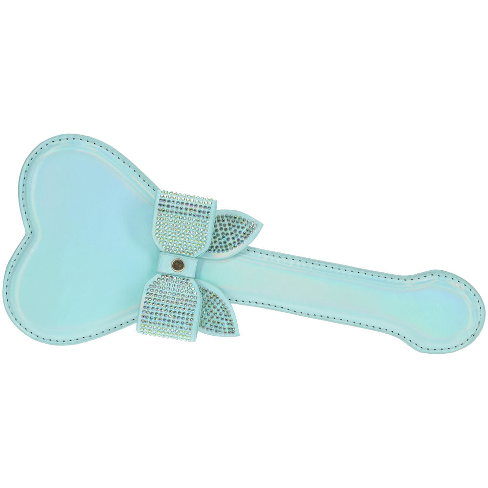 Ouch Paris Collection Paddle – Bonded Leather with Iridescent Hardware Paddle > Bondage Gear > Paddles Main image