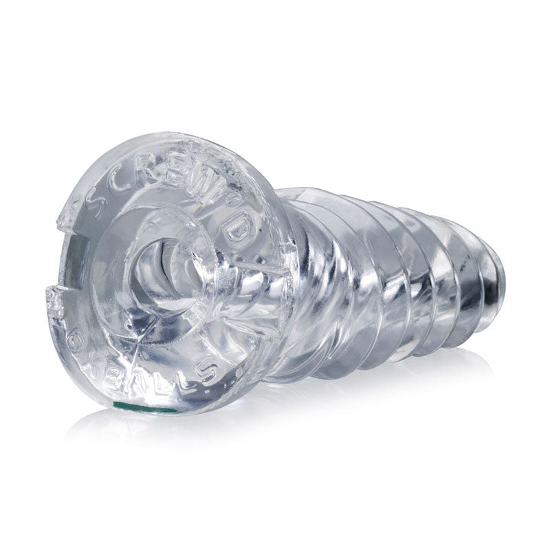 OxBalls Screwd Super Squishy Corkscrew – Soft Textured Male Masturbator Secondary image