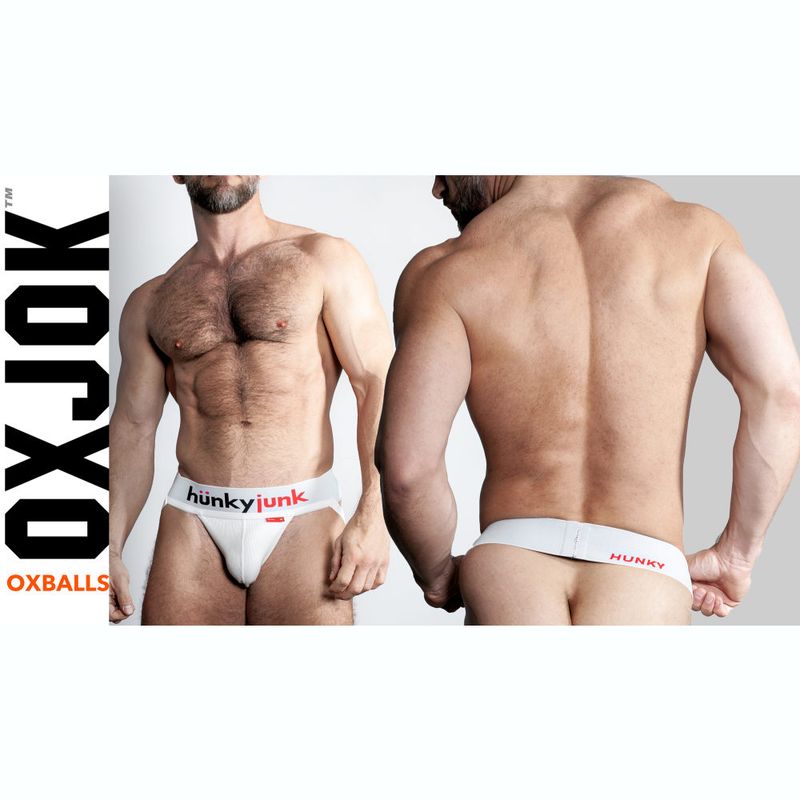 Oxballs Hunker Slider Strap Jock (White Snow) – Strap Jock > Clothes > Jockstraps