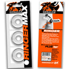 Ringer Max 3-Pack – Strong Rubber Cock Ring Set Clear > Cock Ring > Sets